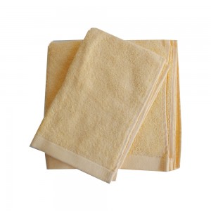 Soft Terry Bath Towels - Color Yellow